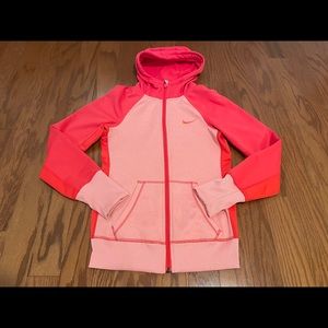 Nike full zip therma fit sweatshirt